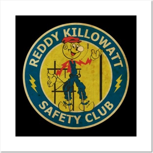 RETRO STYLE - reddy kilowattsafety club Posters and Art